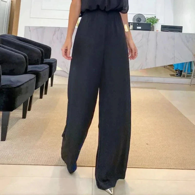 ARILLA - Black fashionable jumpsuit