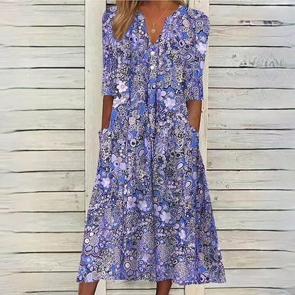 JANA - Flower dress