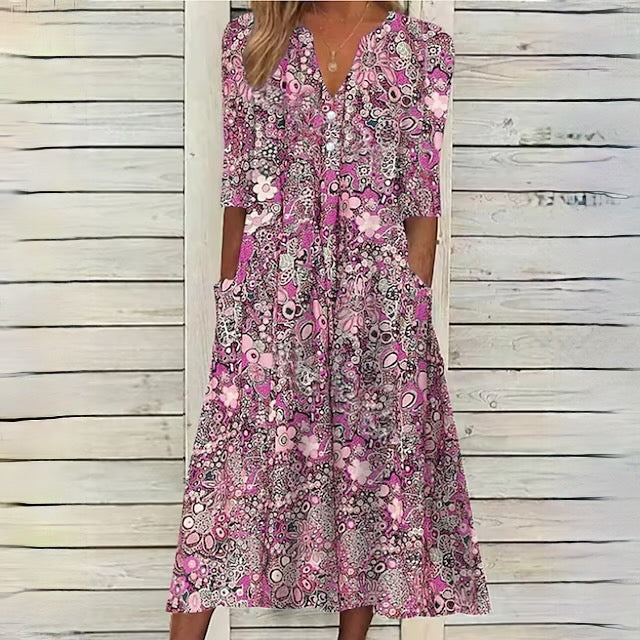 JANA - Flower dress